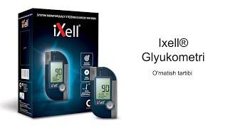 Ixell® Glyukometridan sozlamalarini uzgartirish.