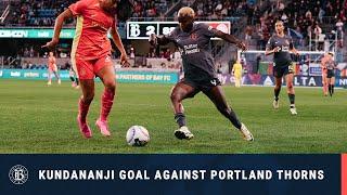 Bay FC Goal by Racheal Kundananji against Portland Thorns