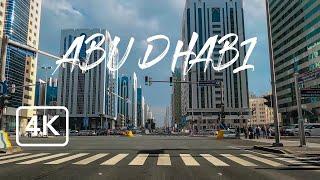 Driving in Abu Dhabi City || 4K