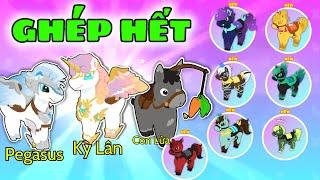 Play Together | Mình Ghép Hết Pet Ngựa Pony Mới Có Pegasus Kỳ Lân và Con Lừ.a