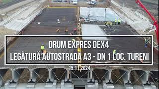 Drum Expres DEx 4 Legãtura A3 - DN 1 loc. Tureni - 15.11.2024 | filmare partiala