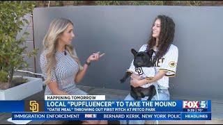 San Diego "Pupfluencer" Oatie Meal ON THE NEWS!! #dog