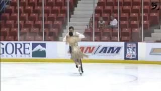 Elizabeth Addas & Michael Valdez FD 2016 Lake Placid International Jr