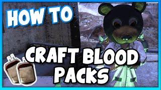 How to CRAFT BLOOD PACKS in FALLOUT 76