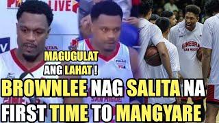 GINEBRA BROWNLEE NAG SALITA FIRST TIME TO MANGYARE | MAGUGULAT ANG LAHAT !