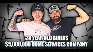 28 Year Old Builds Multi-Million Dollar Business in HandyMan Home Service Empire with Adam Chapman.