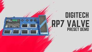 DIGITECH RP7 Valve - Preset Demo