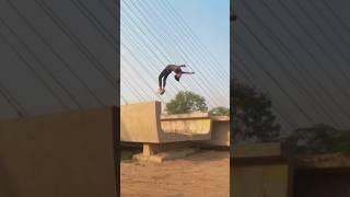 Height‼️️ #gymnast #stunts #flip #height #reaction #trending #viral #sachinparkour