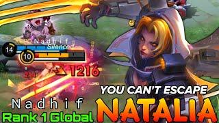 You Can't Escape Me!! Natalia HyperCarry - Top 1 Global Natalia by Ｎａｄｈｉｆ - Mobile Legends