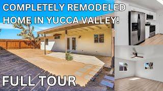 COMPLETELY REMODELED HOME IN YUCCA VALLEY FOR SALE! 58807 Yucca Trl