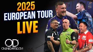 2025 PDC European Tour | European Darts Open ET 8 Session 1