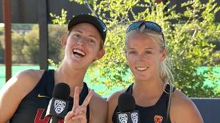 USC beach volleyball's Kelly Claes and Sara Hughes team depth, season outlook