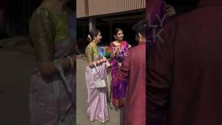 Shrenu Parikh, Akshay Mhatre, Mansi Srivastava ARRIVE for Nehalaxmi Iyer's wedding  #shorts