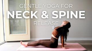 Gentle Yoga for Neck and Spine Release | 7-Minute All-Levels Practice for Stress and Tension