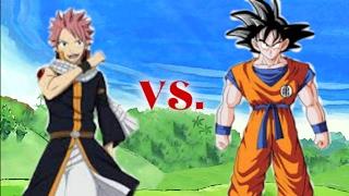 Natsu Dragneel Vs. Son Goku - Anime Battle 2017 Part 1