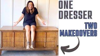 One Modern Dresser Two Beautiful Transformations