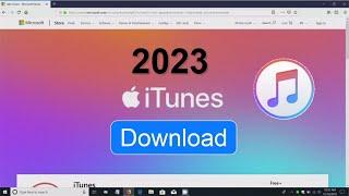 How to Download iTunes to Your computer and Run iTunes Setup - Newest Version 2023