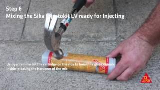 Introducing Sika Injectokit LV Concrete Crack Repair System