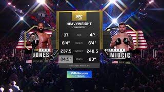 UFC 309 : Джонс VS Миочич