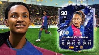 90 TOTY HM SBC Salma Paralluelo is worth YOUR FODDER?! ‍ FC 25 Player Review