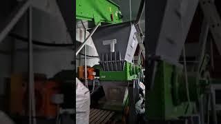 Pre cutting and pre washing system for PE FILM- TECNOFER