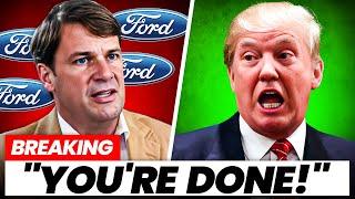 Ford Just THREATENED Trump & Trump Completely LOSES IT!