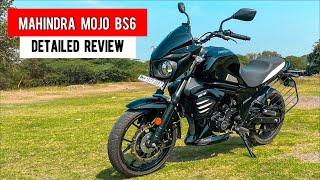 All New Mahindra Mojo 300 BS6 - Detailed Ride Review | Mileage | Price | Top Speed