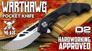 Hardworking Approved - BudK M48 Warthawg Pocket Knife