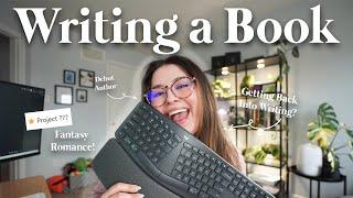 starting my 100k fantasy romance novel  write a book with me | writing vlog