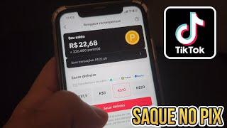  SACANDO NO PIX O VALOR QUE TENHO NO TIKTOK DAS MOEDAS AMARELAS ( PONTOS )