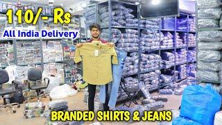 Shirts & Jeans 110/- Rs | Jeans & Shirts Wholesale Market In Delhi | Friends Collections | Tank Road