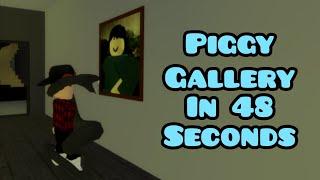 Roblox Piggy Solo Gallery Speedrun [0:48]