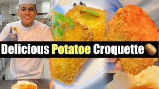 Best Recipe for Potatoe Croquette | How to make french Crispy Potatoe Croquette | desivloger