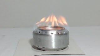 Homemade-DIY Soda Can Alcohol Stove