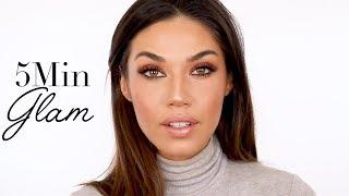 The Easiest Glam Makeup Look Ever! | 5 Min Smokey Eye | Eman