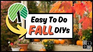 Easy To Do Dollar Tree Fall DIYs