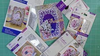 Crafter's Companion Create-A-Card Kit with Lily Decoupage Pad Bundle Review Tutorial! So Pretty!