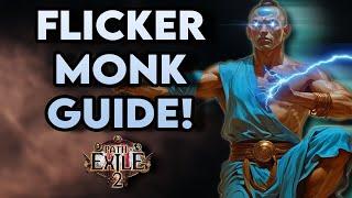 Path of Exile 2 - Beginner's Guide to FLICKER Strike on Monk! | Myelin Games