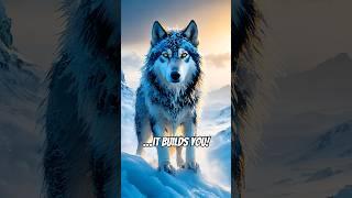 Life Lesson of the Icewolf | What the Cold Teaches About True Strength ️