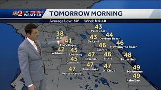 A colder stretch of weather is setting up for the start of 2025!