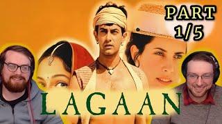 Foreigners REACT to LAGAAN | Part 1/5 | Aamir Khan | Gracy Singh | Rachel Shelley