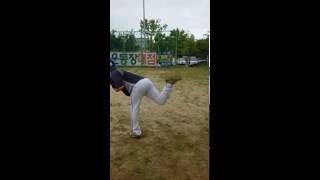 16.7.17 어봉수님 투수 연습중...(생각도둑)