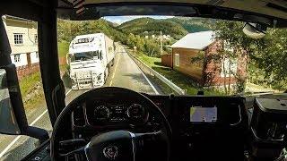 POV Driving Scania S520 - Haukelifjell