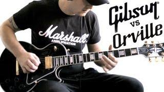 GIBSON USA VS ORVILLE JAPAN