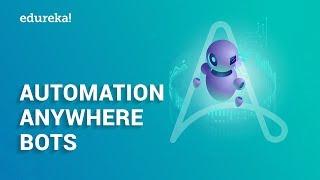 Automation Anywhere Bots | TaskBots, MetaBots, and IQ Bots | Automation Anywhere Training | Edureka