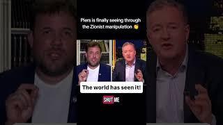 Piers Morgan Finally Understands Zionist Manipulation