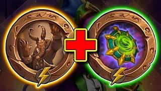 Super lucky with both Trinkets! | Hearthstone Battlegrounds