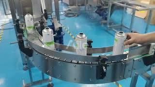 AILE Customized Aerosol Cans Sleeving Machine Shrink Sleeve Labeling Line(electrical heating type)