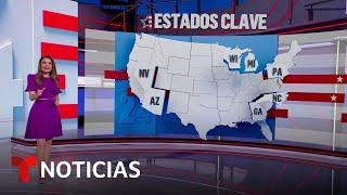 Para estas elecciones se considera que hay siete estados péndulo | Noticias Telemundo