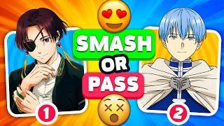 SMASH or PASS  Anime BOYS Version